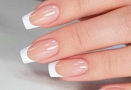 عکس مدل ناخن فرنچ نچرال