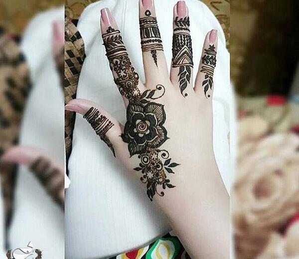 عکس دست عروس هندی
