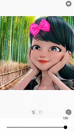 عکس مرینت هیجان زده