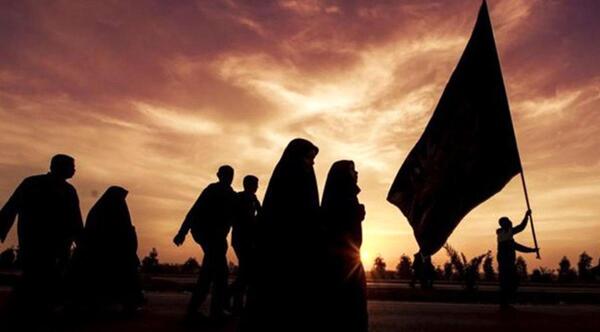 عکس تصویر غروب اربعین