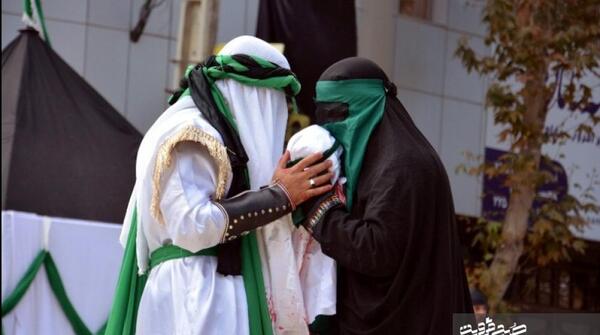عکس نقاشی ساده کربلا