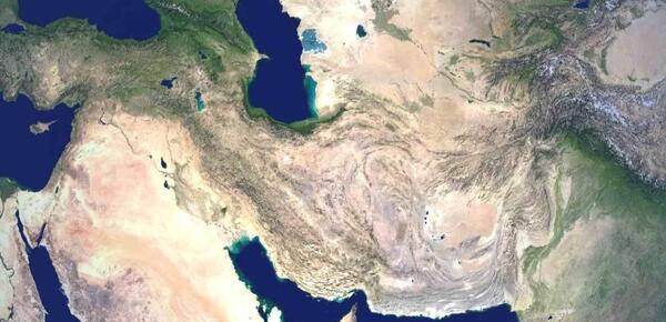 عکس نقشه زنده ایران
