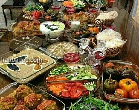 عکس سفره آرایی ماه رمضان