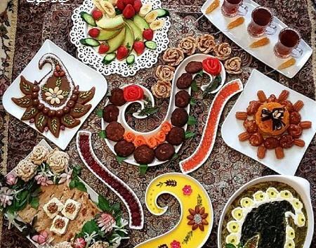 عکس سفره آرایی ماه رمضان