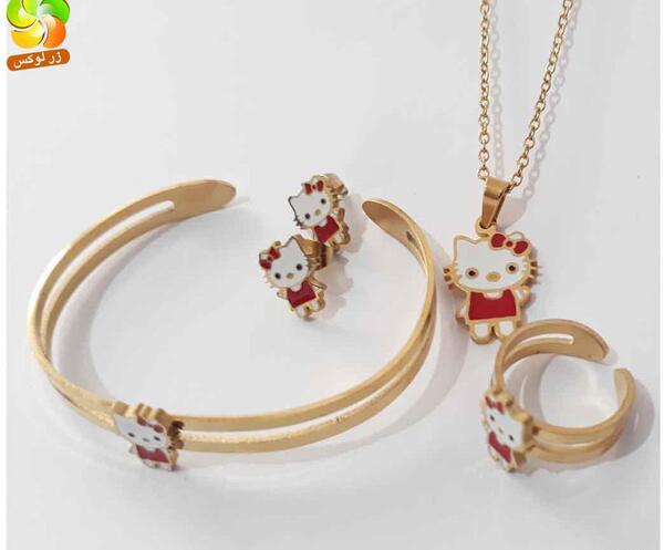 عکس گردنبند کیتی دخترانه