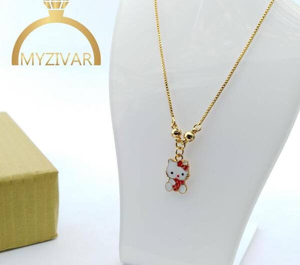 عکس گردنبند کیتی دخترانه