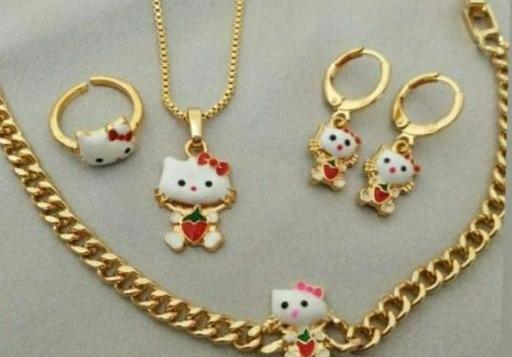 عکس گردنبند کیتی دخترانه