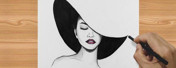 عکس نقاشی فانتزی و دخترانه