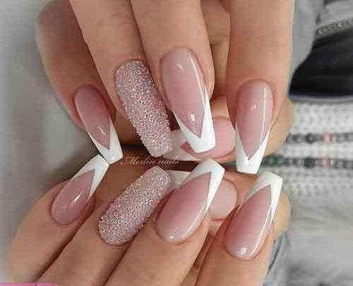 عکس جدیدترین مدل ناخن فرنچ