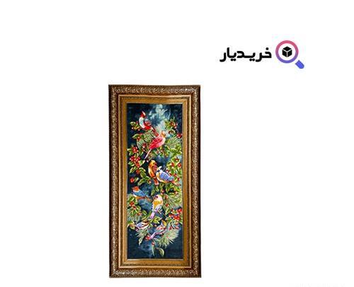 عکس تابلو نقاشی مدرن فرش دستباف