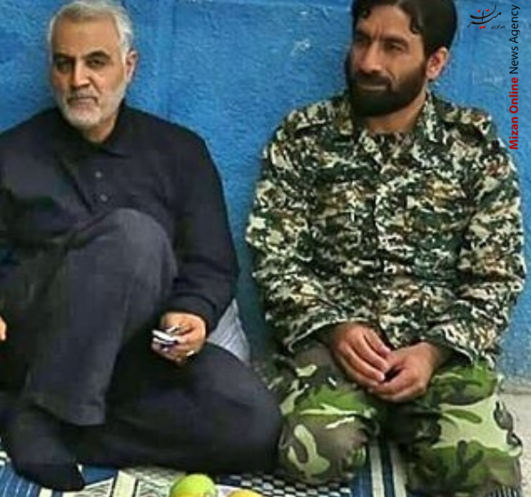 عکس حاج قاسم سلیمانی در عملیات