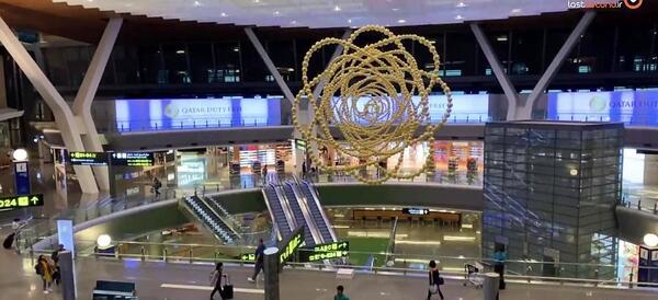 عکس فرودگاه دوحه قطر