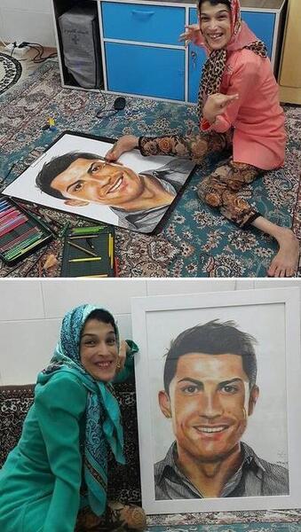 عکس نقاشی زیبا سخت دخترانه