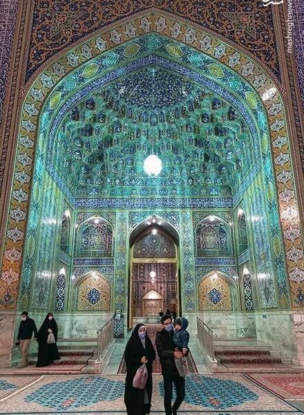 عکس فیک دختر در حرم امام رضا