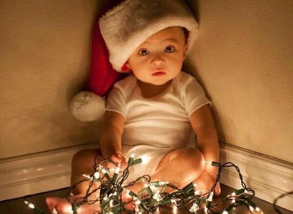 عکس ژست عکاسی تولد بچه گانه