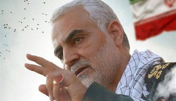 عکس حاج قاسم سلیمانی و شهید حججی
