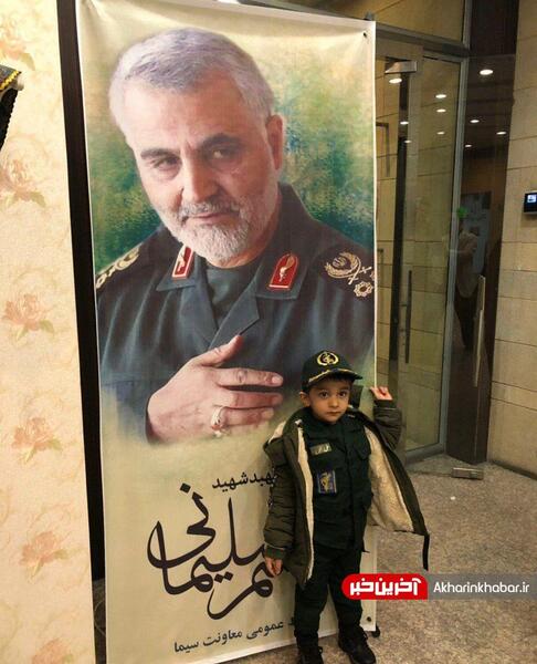 عکس حاج قاسم سلیمانی و شهید حججی