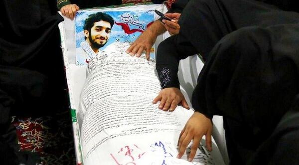 عکس حاج قاسم سلیمانی و شهید حججی