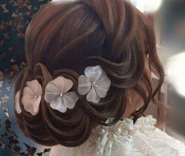 عکس شینیون مو امبره