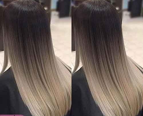 عکس شینیون مو امبره