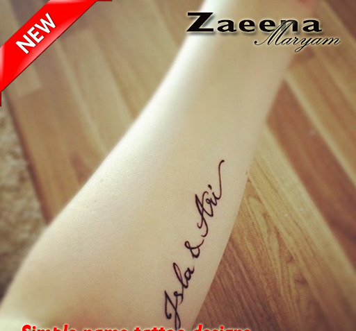 عکس طرح تاتو غزل