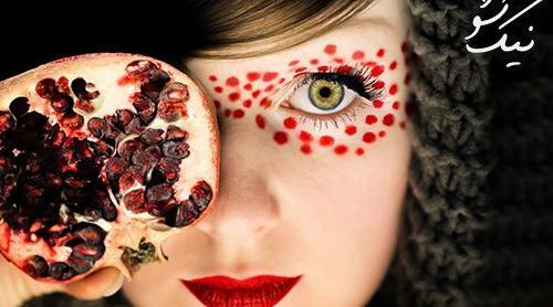 عکس نقاشی دخترانه شب یلدا