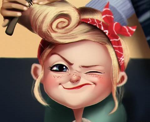 عکس نقاشی زیبای فانتزی
