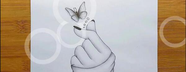 عکس نقاشی دخترونه دست