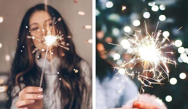 ژست عکس تولد با گوشی