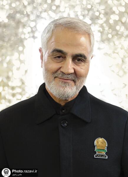 عکس چهره قاسم سلیمانی