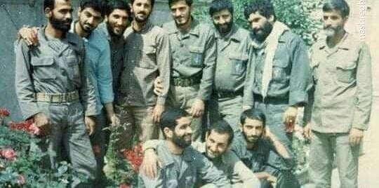 عکس دسته جمعی شهید ابراهیم هادی
