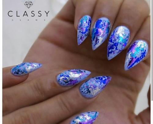 عکس مدل ژلیش ناخن کوتاه بچه گانه