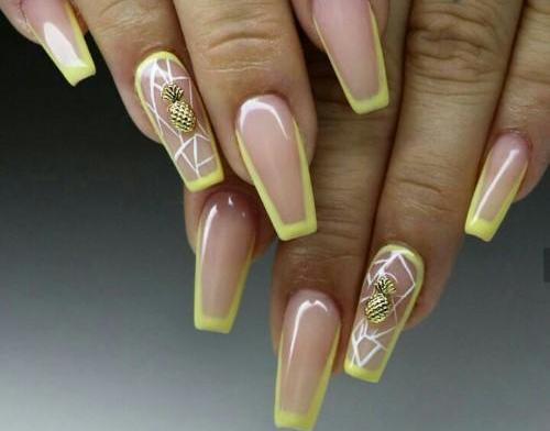 عکس مدل ژلیش ناخن کوتاه بچه گانه