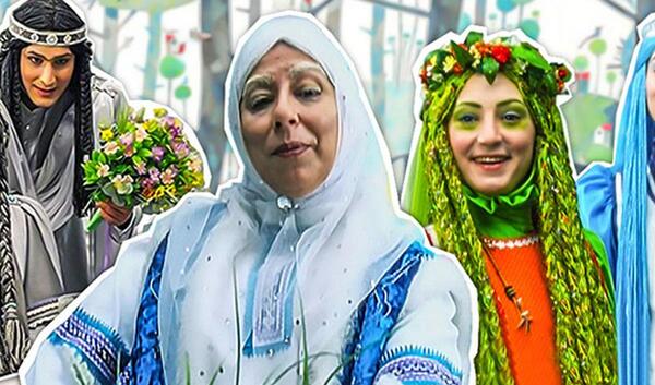 عکس سبز پری در فیلم اب پریا