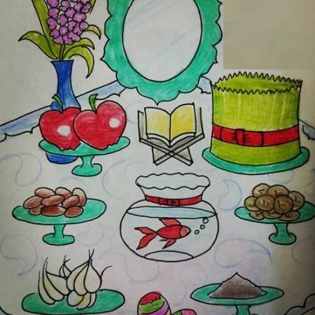 عکس نقاشی هفت سین