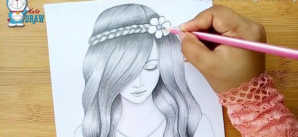 عکس نقاشی سیاه قلم به انگلیسی