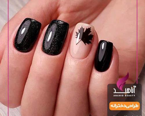 عکس طرح ناخن لاک ژل