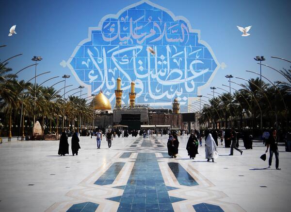 عکس بین الحرمین برای فتوشاپ