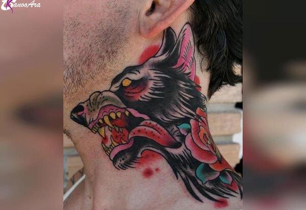 عکس تاتو مادر روی کاغذ