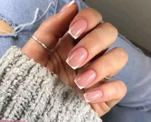 عکس طرح ناخن کوتاه