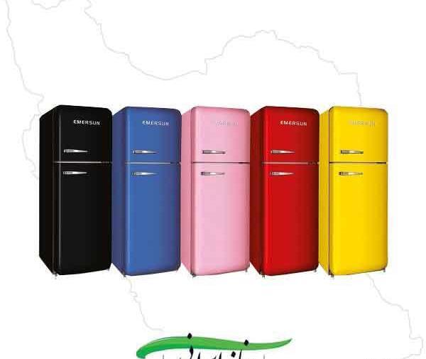 عکس یخچال قرمز