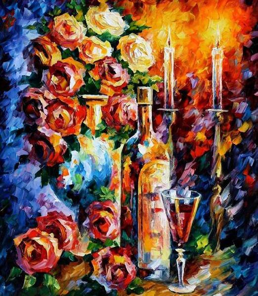 عکس نقاشی های ساده و زیبا با رنگ روغن