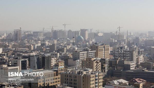 عکس از آلودگی هوای مشهد