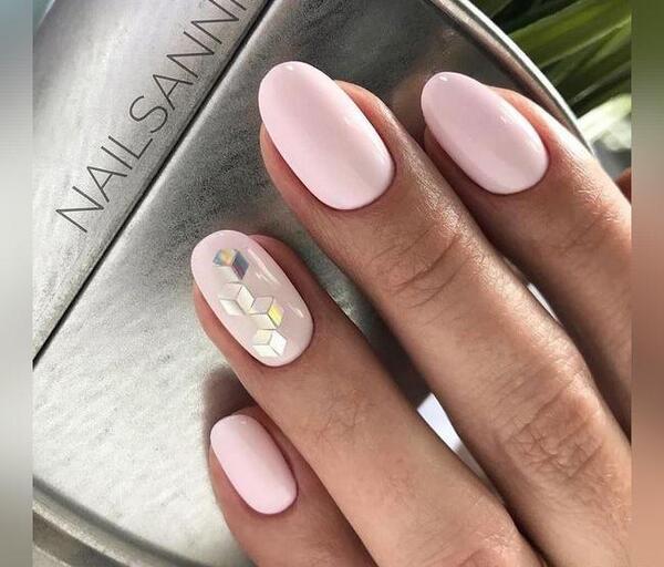 عکس مدل ژلیش ناخن کوتاه تابستانی
