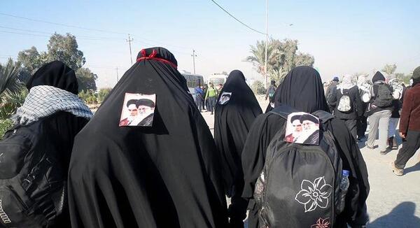 عکس چادری اربعین