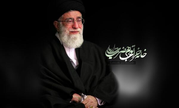 عکس رهبر شیعیان