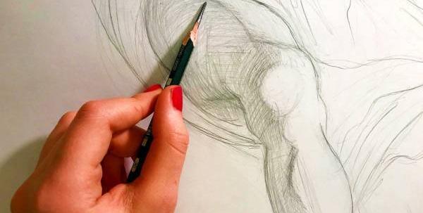 عکس آموزش نقاشی ساده و زیبا طراحی