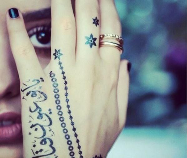 عکس تاتو مؤقت