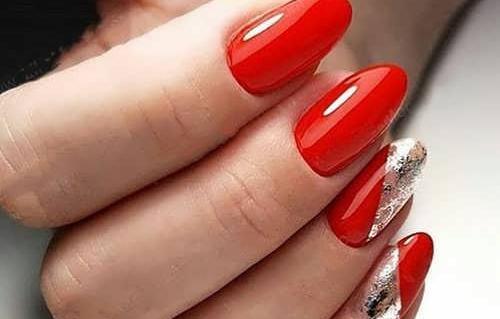 عکس مدل ناخن جدید قرمز