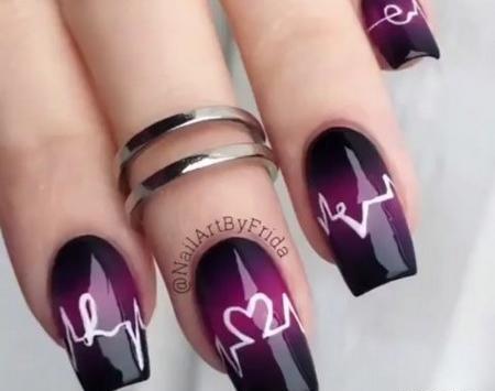 عکس مدل ناخن ساده دخترانه